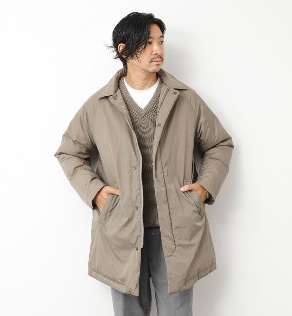 NOLLEY'S goodman「【TAION/タイオン】別注ダウンステンカラーコート 25AW」|ダウン|