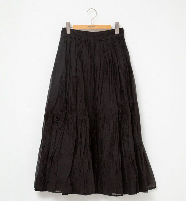 NOLLEY'S「【MARILYN MOON/マリリーンムーン】ウォッシャブルシアースターチコットンギャザースカート」|フレア|