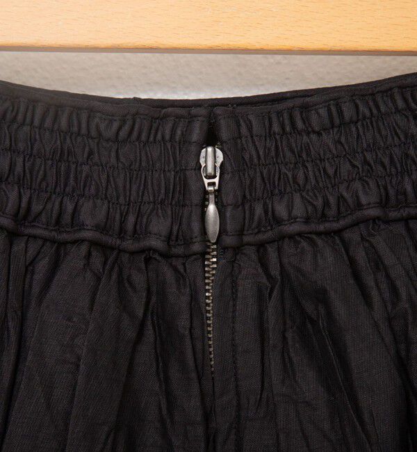 NOLLEY'S「【MARILYN MOON/マリリーンムーン】ウォッシャブルシアースターチコットンギャザースカート」|フレア|