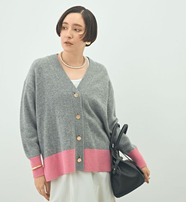 NOLLEY'S「5GノアリスゆったりVネックカーディガン」|カーディガン|