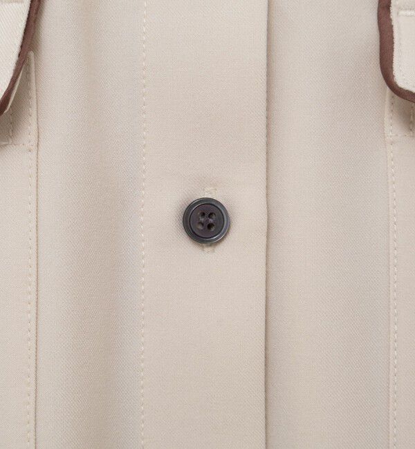 MAQWEL「【MAQWEL/マクウェル】パイピングシャツ」|シャツ・ブラウス|