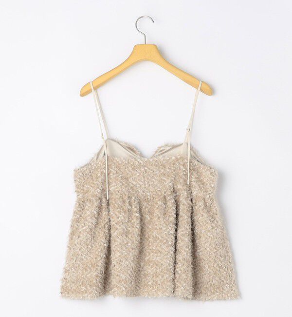 NOLLEY'S sophi「《セットアップ対応》ウォッシャブルフェザーチュールキャミブラウス」|キャミソール|