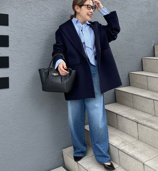 NOLLEY'S sophi「SUPER140リバーショールコート」|その他|