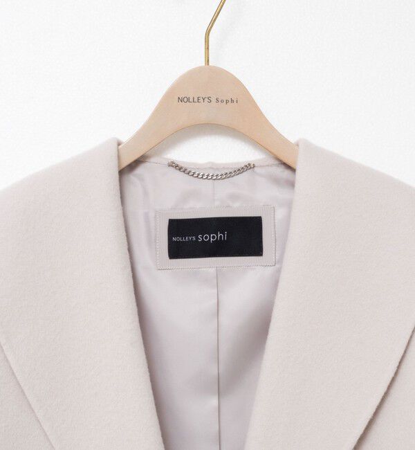 NOLLEY'S sophi「SUPER140リバーショールコート」|その他|