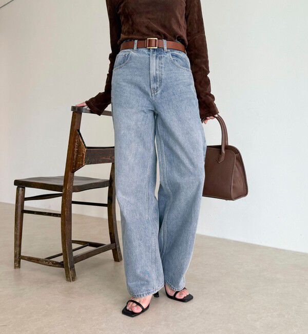 fredy emue「【@sora_522m企画】ベーシックストレートデニム」|デニム|