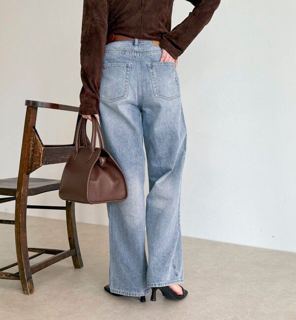 fredy emue「【@sora_522m企画】ベーシックストレートデニム」|デニム|