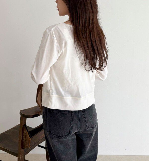 fredy emue「シアーフロッキーコンパクトカーディガン」|カーディガン|