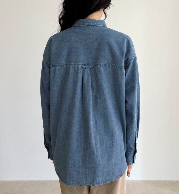 fredy emue「【大人気リバイバル】FR刺繍デニムシャツ」|シャツ・ブラウス|