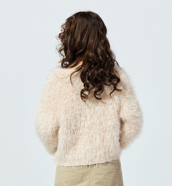 fredy emue「ポリフェザーニットボレロ」|カーディガン|