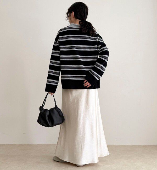 fredy emue「ラガーボーダーニットプルオーバー」|ニット・セーター|