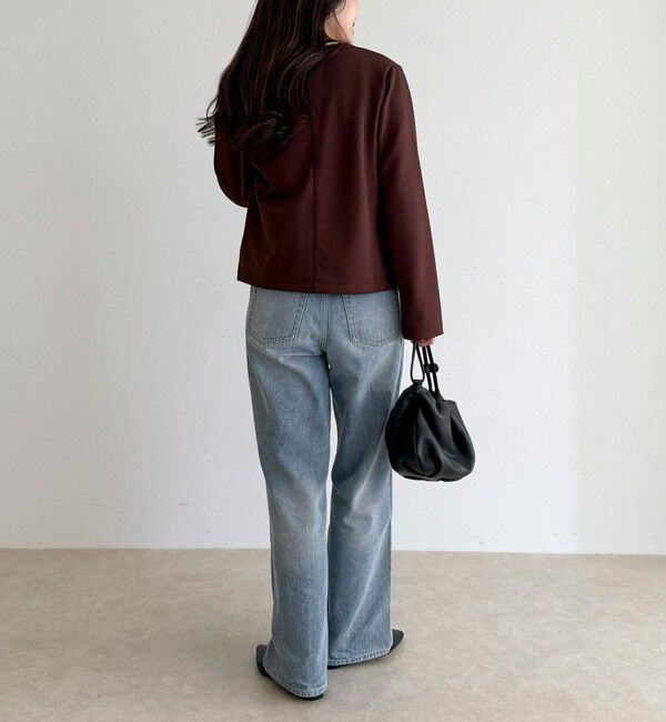 fredy emue「ポンチドット釦カーディガン」|カーディガン|