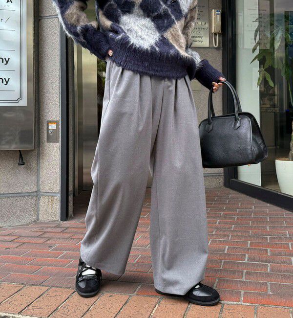 fredy emue「3タックハートリベットパンツ」|チノ|