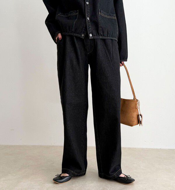 fredy emue「【GEVACO/ゲバコ】デニムイージーパンツ」|デニム|