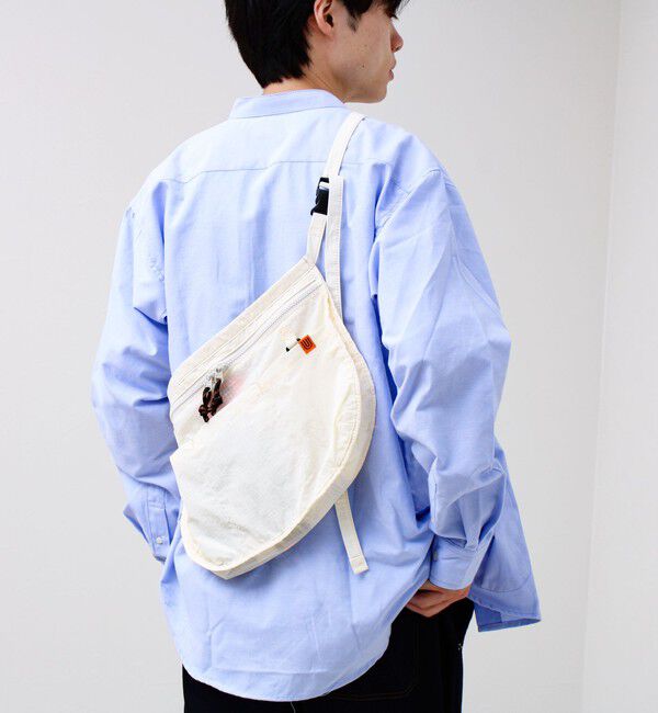 GLOSTER「【UNIVERSAL OVERALL】Ripstop Apron Bag」|ショルダー・メッセンジャー|エクリュ