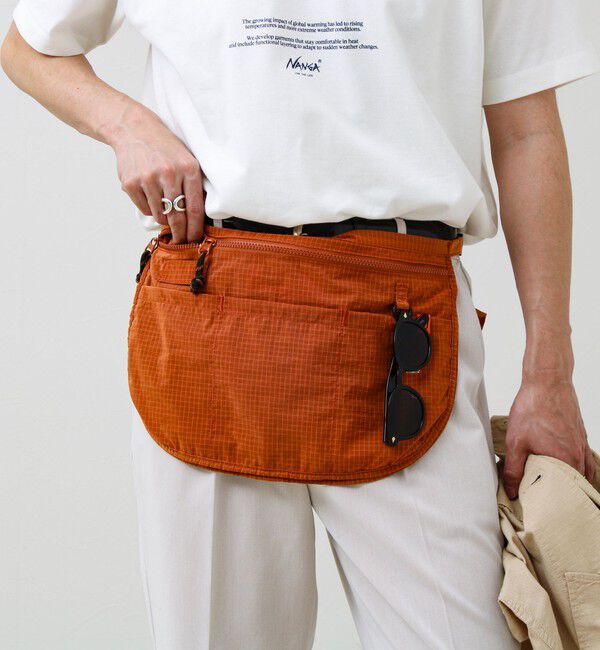 GLOSTER「【UNIVERSAL OVERALL】Ripstop Apron Bag」|ショルダー・メッセンジャー|