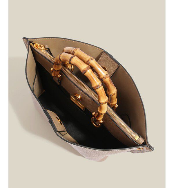 ROPE「【E'POR】BAMBOO BAG Medium【超軽量】」|ハンドバッグ|