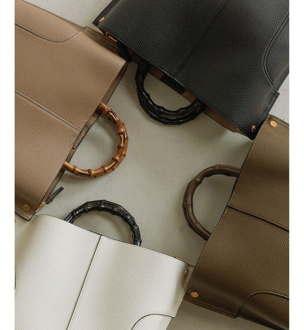 ROPE「【E'POR】BAMBOO BAG Medium【超軽量】」|ハンドバッグ|