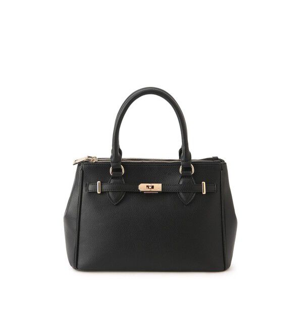 VIS「【新色追加】【2WAY】フロント金具3層トートバッグ」|ショルダー・メッセンジャー|