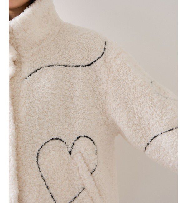 VIS「ジャガードボアブルゾン」|ブルゾン・スタジャン|