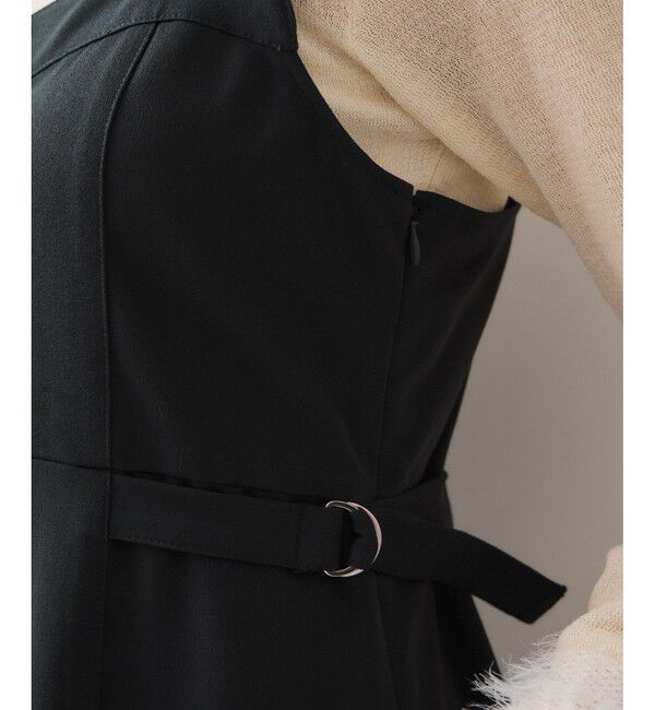 VIS「ウエストベルトジャンパースカート」|ワンピース|