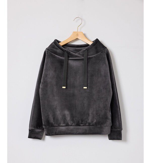 Rope&rsquo;Picnic「【emur/エミュール】リブベロアプルオーバー」|Tシャツ・カットソー|