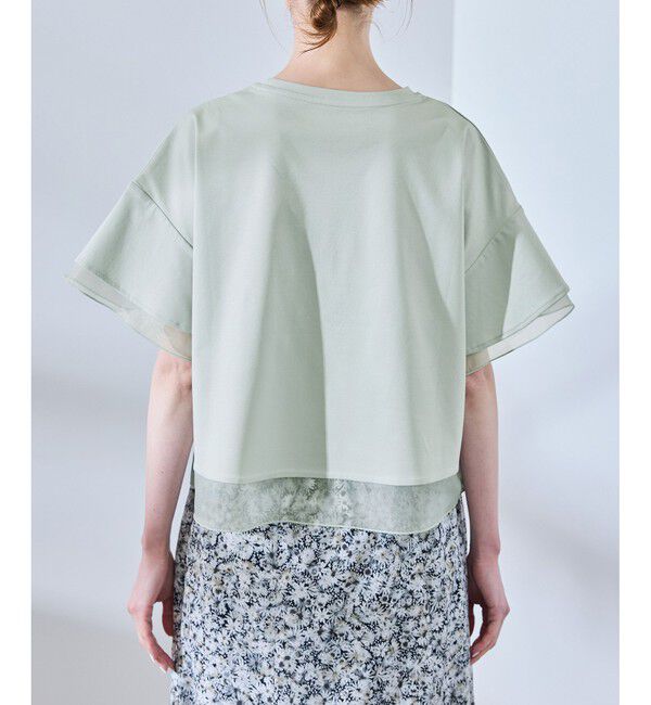 Rope&rsquo;Picnic「【UVカット・接触冷感】着丈が選べる70シルケットシアードッキングトップス」|Tシャツ・カットソー|