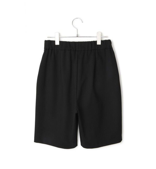 ADAM ET ROPE'「ピンタックイージーハーフパンツ」|チノ|