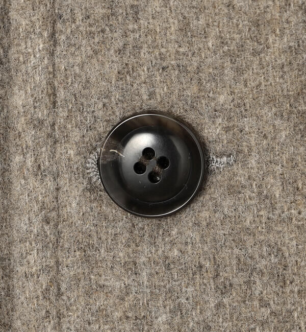 DANTON「DANTON | ウールライトパイル カラーレスジャケット WOMEN」|テーラードジャケット|