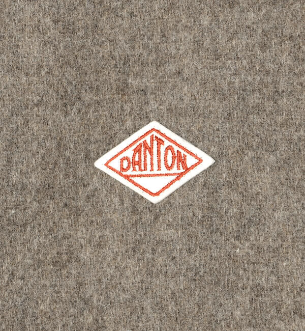 DANTON「DANTON | ウールライトパイル カラーレスジャケット WOMEN」|テーラードジャケット|