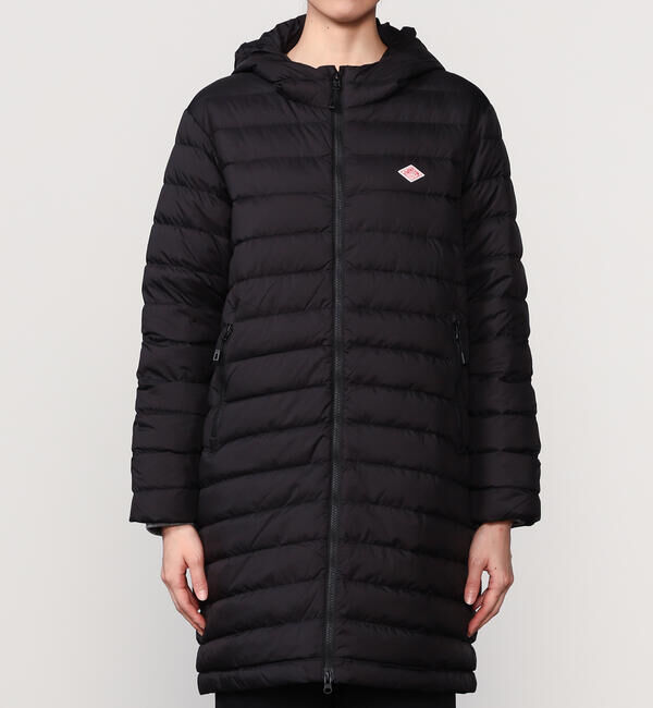 DANTON「DANTON | ナイロンタフタ ミドルダウンフードコート WOMEN」|ダウン|