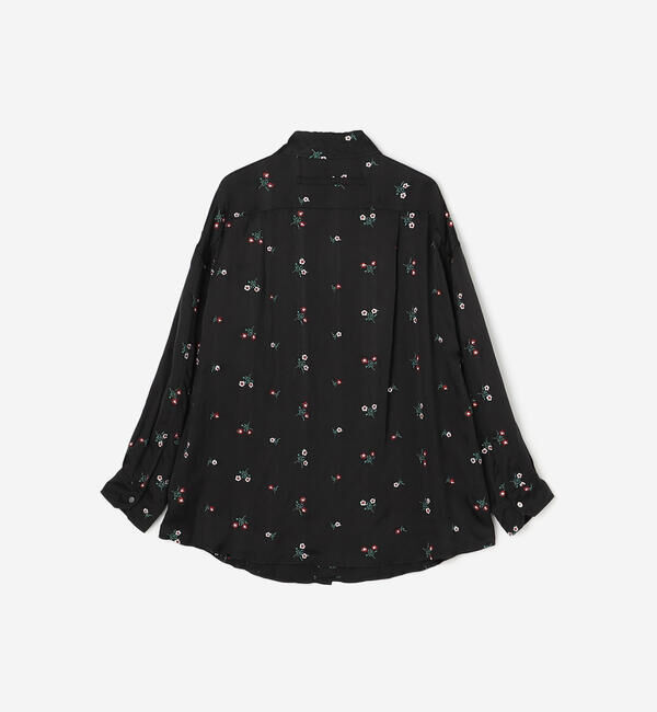  「TICCA | フラワーエンブロイダリー 長袖シャツ WOMEN」|シャツ・ブラウス|