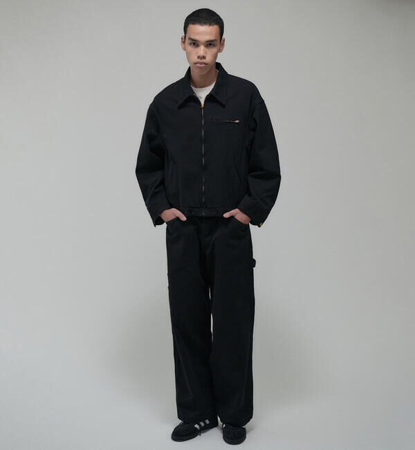  「SCYE BASICS | 〈別注〉 ストレッチコットンダックショートジャケット MEN」|ブルゾン・スタジャン|