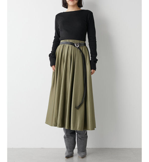  「Vバックシャンテレコカットソー」|Tシャツ・カットソー|