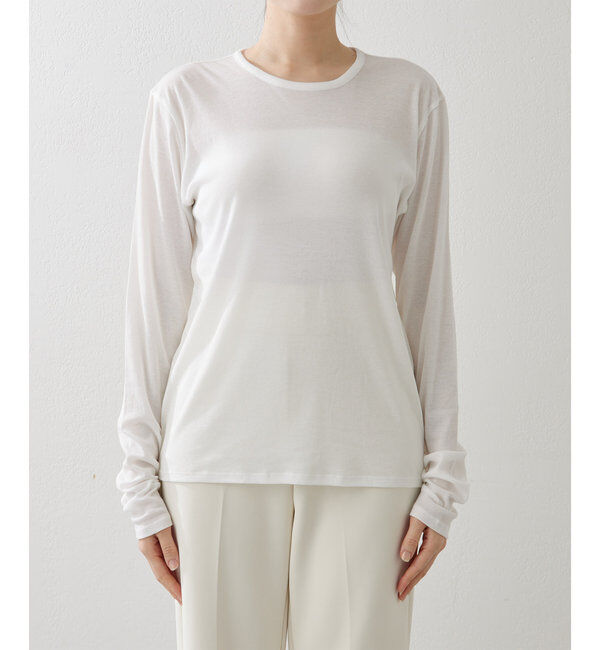  「【myporter】ロングスリーブTシャツ」|Tシャツ・カットソー|