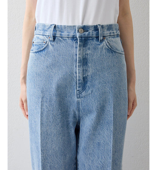  「センタープレスデニムパンツ」|デニム|