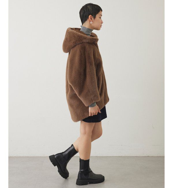 THE PAUSE「【THE PAUSE】フェイクファードルマンコート」|その他|