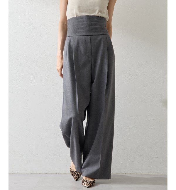  「カマーベルトタックパンツ」|チノ|