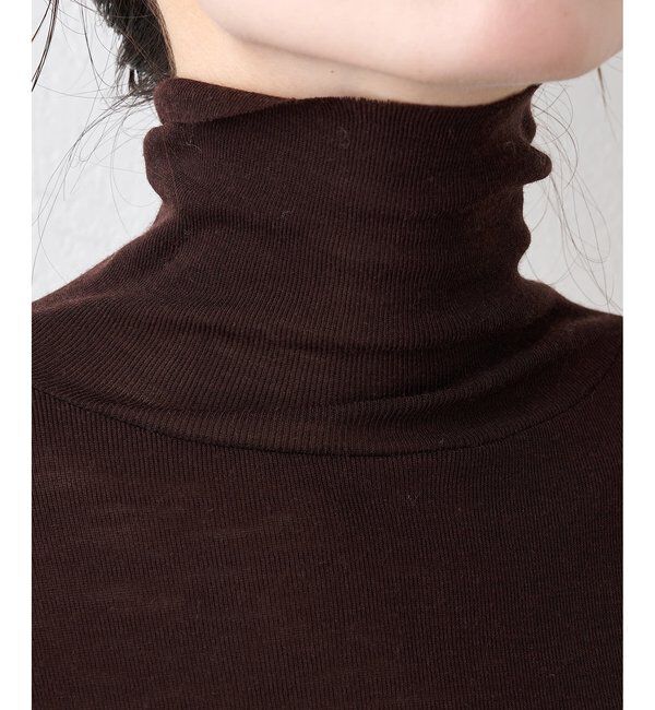  「ウール混カットタートルプルオーバー」|Tシャツ・カットソー|