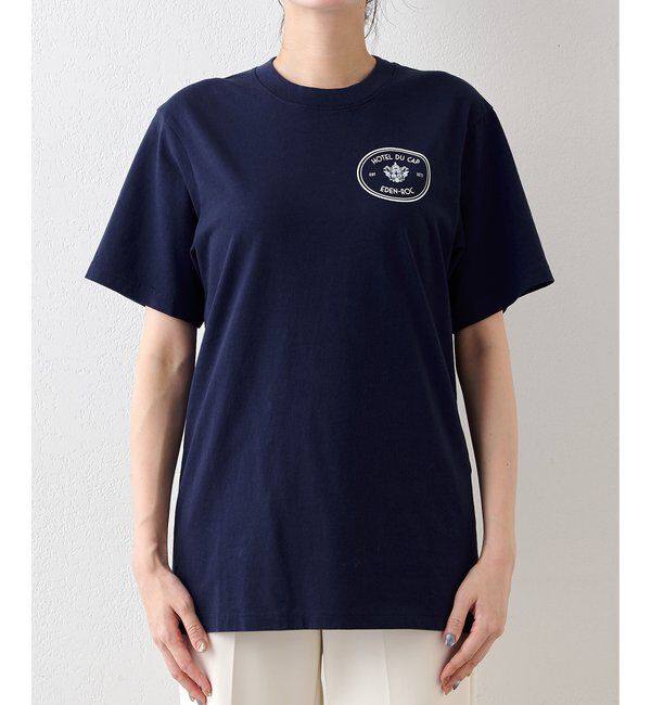  「【Sporty&Rich】Kennedy Crest T」|Tシャツ・カットソー|