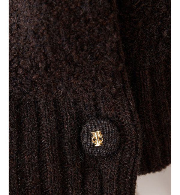  「ブークレーニットジャケット」|ニット・セーター|