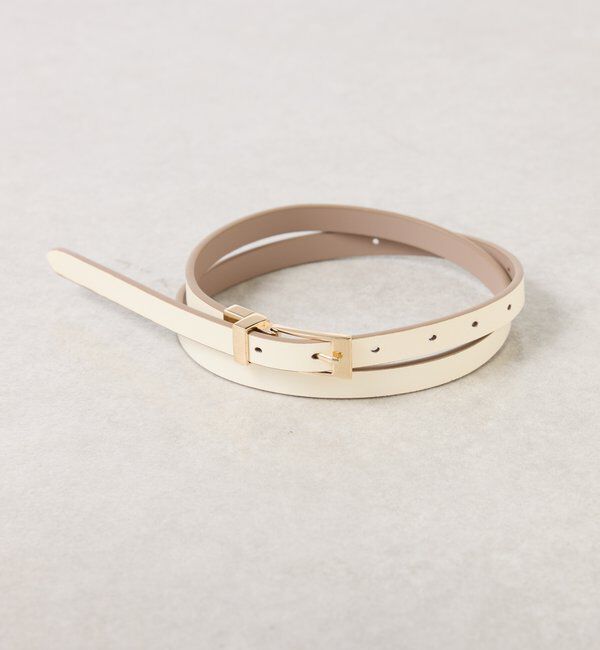  「スリムリバーシブルベルト」|ベルト|