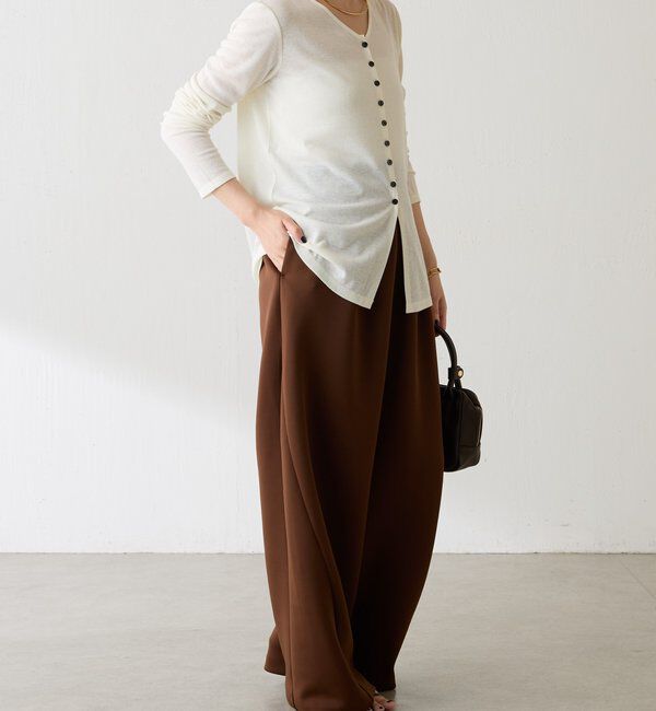  「コンパクトVネックカーディガン」|Tシャツ・カットソー|