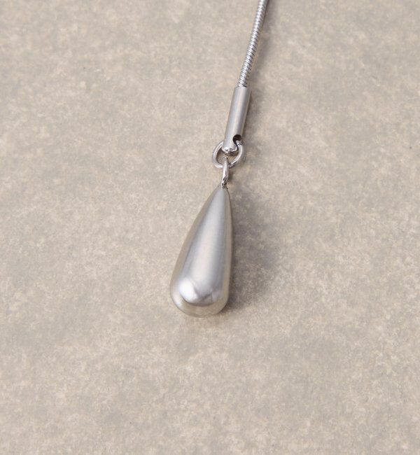  「【PAPILLONNER/パピヨネ】ステンレスドロップネックレス」|リング|