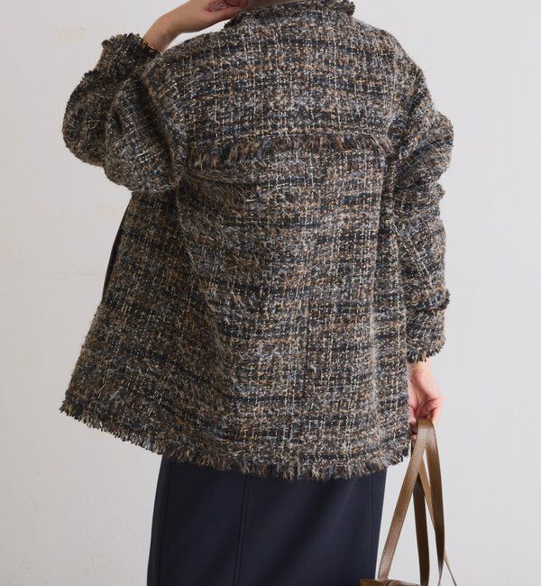  「ツイードカバーオールジャケット」|ベスト・ジレ|