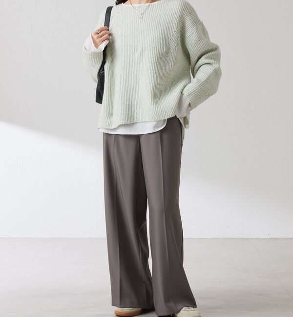  「ラメノット2WAYニット」|ニット・セーター|