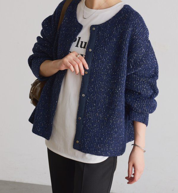  「ラメノット2WAYニット」|ニット・セーター|