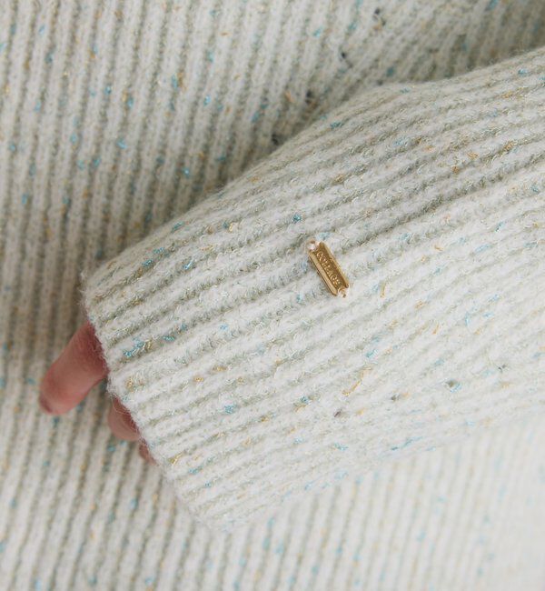  「ラメノット2WAYニット」|ニット・セーター|