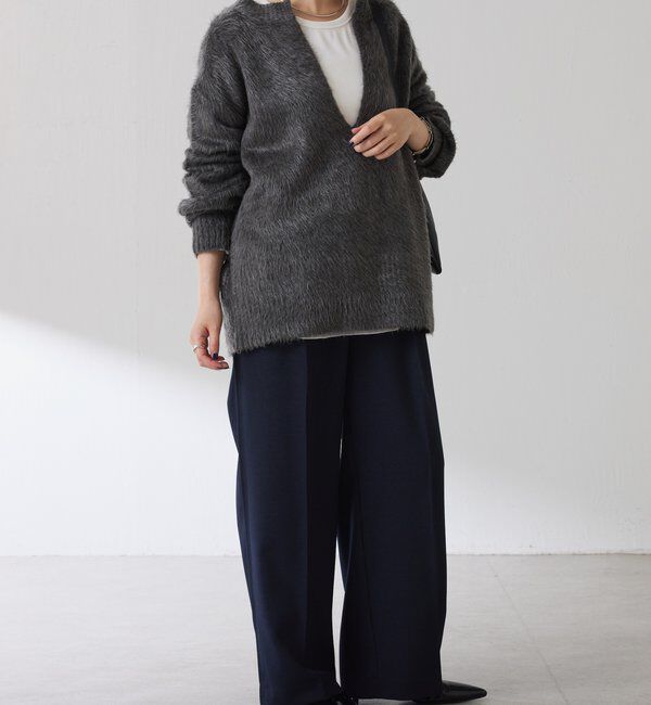  「エアリー深Vニット」|ニット・セーター|
