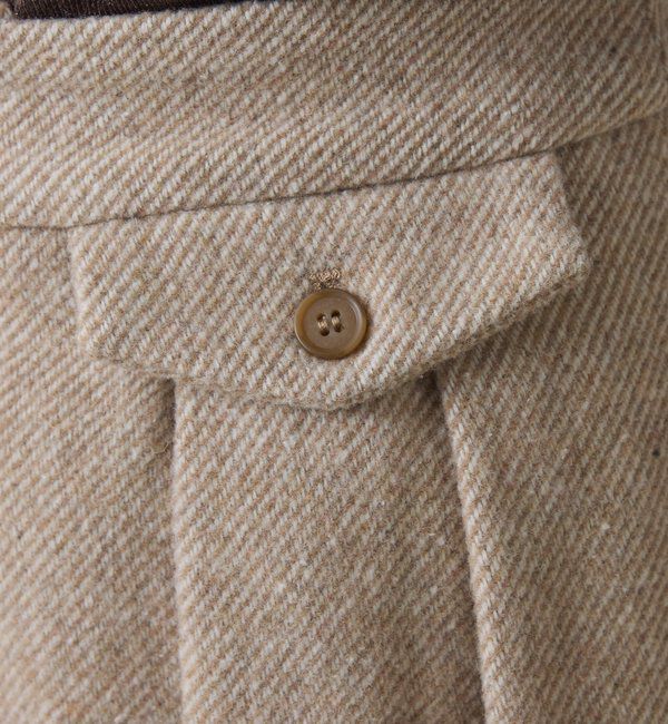  「ツイードタックワイドパンツ」|チノ|