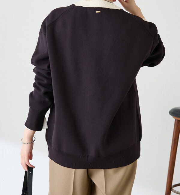  「ハーフミラノニットカーディガン」|ニット・セーター|